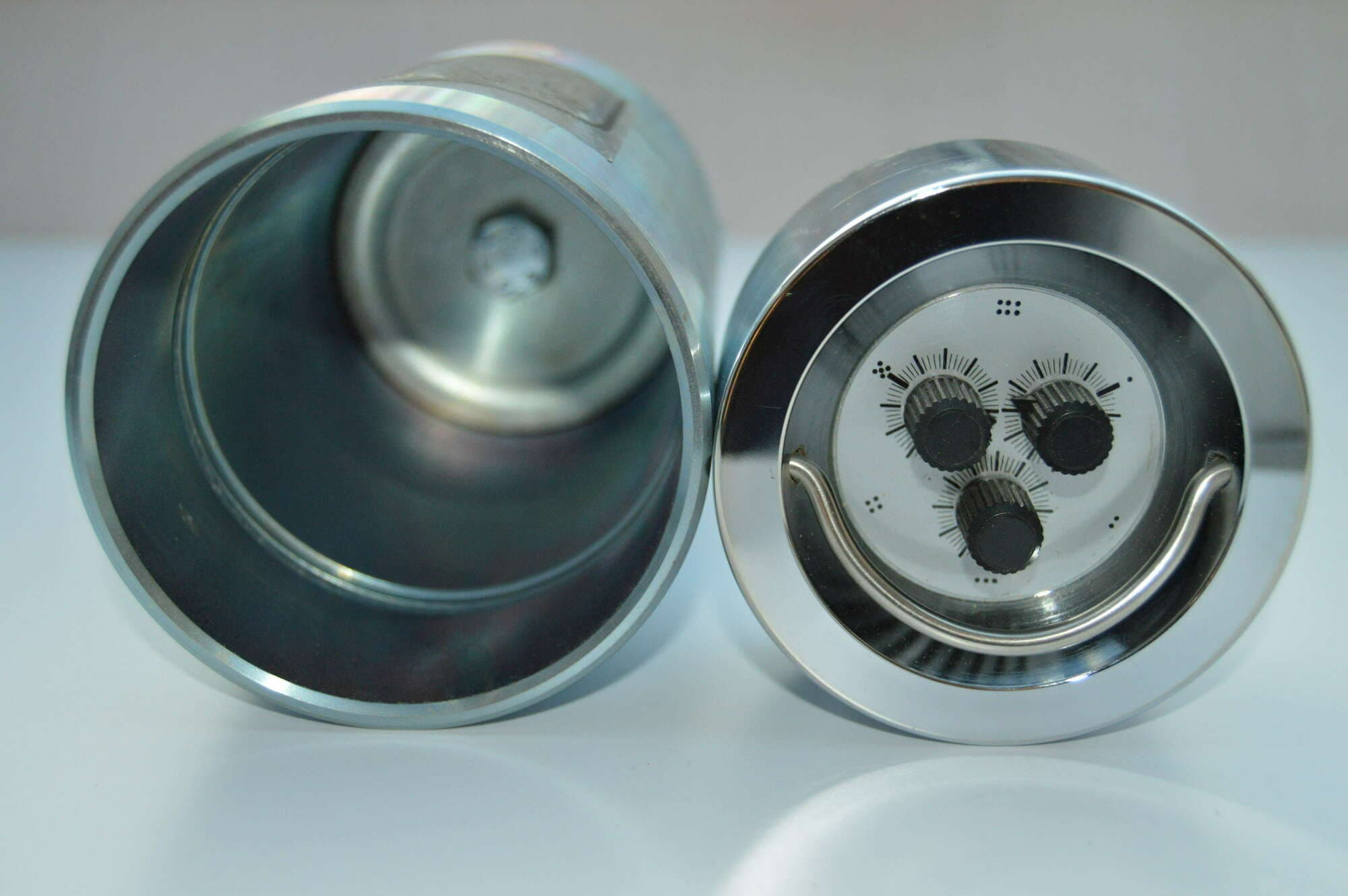 Mini coffre Ø 100 mm Triple bouton